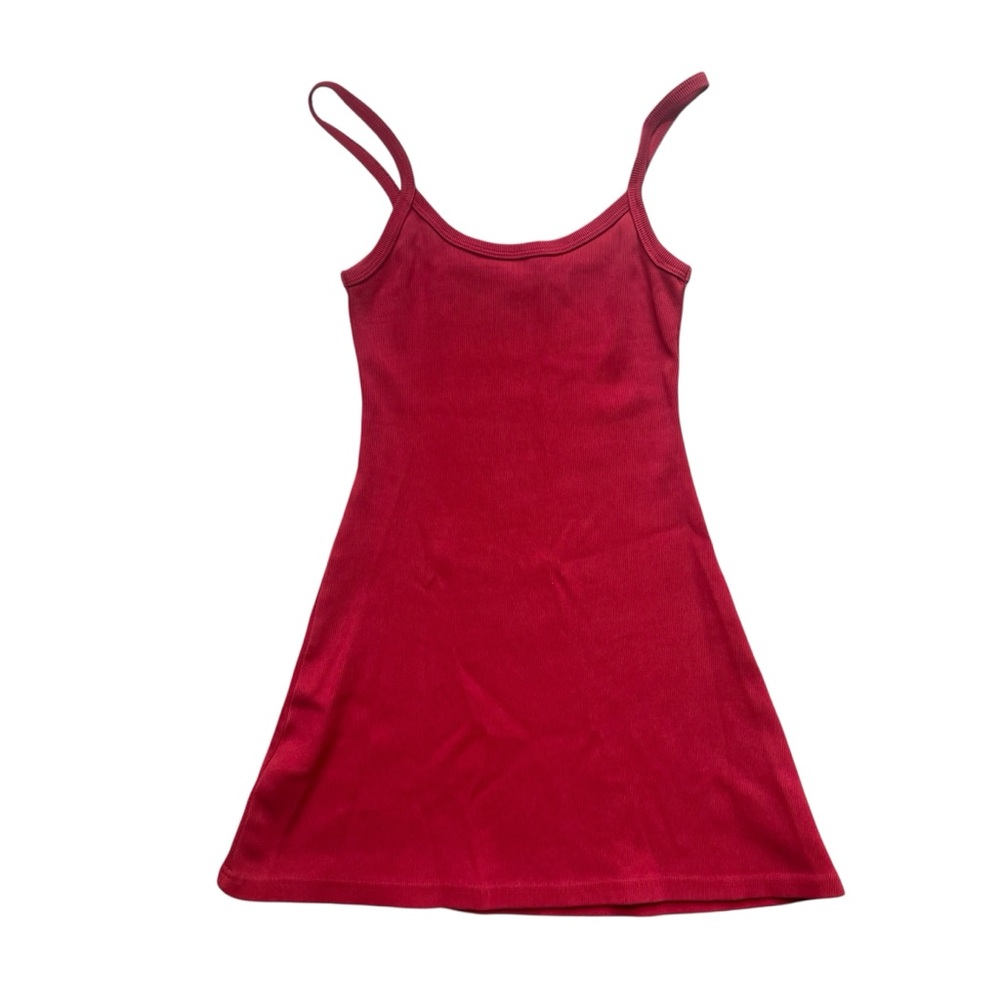 los angeles apparel baby rib mini dress